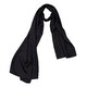 Coach Black Signature Shawl - 70x70