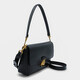 Coccinelle Black Leather C-Me Lock Shoulder Bag - 70x70