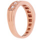 Damiani Belle Epoque 18k Rose Gold Diamond Ring, Size 13 (US 6.5) - 70x70