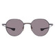 Dita VERS-ONE Grey Round Titanium Unisex Sunglasses DTS150-A-02 50 - 70x70