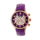 Empress Beatrice Automatic Crystal Purple Dial Ladies Watch EMPEM2006 - 70x70
