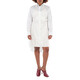 Fendi Lace-Detail Silk Shirt Dress, Brand Size 42 (US Size 6) - 70x70