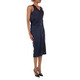 Fendi Silk Crepe Jacquard FF Motif Drape Dress, Brand Size 40 (US Size 4) - 70x70