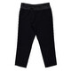 Ferragamo Cady Parte Opaca Tailored Trousers in Black, Brand Size 48 ( US Size 14 ) - 70x70