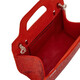 Ferragamo Flame Red Wanda Mini Bag With Crystals - 70x70