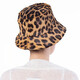 Ferragamo Leopard Print Bucket Hat, Size 57 - 70x70