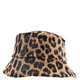Ferragamo Leopard Print Bucket Hat, Size 57 - 70x70