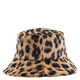 Ferragamo Leopard Print Bucket Hat, Size 57 - 70x70