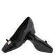 Ferragamo Myra Bow Block Heel Pumps, Size 5.5 C - 70x70
