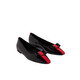 Ferragamo Vara Bow Leather Ballet Flats - 70x70