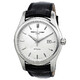 Frederique Constant Index Automatic Silver Dial Black Leather Men's Watch 303S6B6 - 70x70