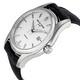 Frederique Constant Index Automatic Silver Dial Black Leather Men's Watch 303S6B6 - 70x70