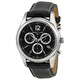 Frederique Constant Junior Chronograph Black Dial Leather Men's Watch 292BS4B26 - 70x70