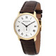 Frederique Constant Slim Line Silver Dial Gold-Plated Unisex Watch 235M4S5 - 70x70