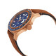 Glycine Combat Sub Sport 42 Bronze GMT Automatic Blue Dial Men's Watch GL0317 - 70x70
