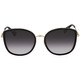 Gucci Grey Gradient Cat Eye Ladies Sunglasses GG0606SK 001 56 - 70x70
