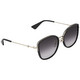 Gucci Grey Gradient Cat Eye Ladies Sunglasses GG0606SK 001 56 - 70x70