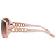 Occhiali Da Sole GUESS GF0404 Donna/ Uomo – Montatura In Plastica, Lenti Sfumate E Protezione UV, Design Con Anello E Logo Sulle Aste, Custodia Morbida Inclusa