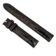 Hadley Roma 14 MM Black Crocodile Leather Strap - 70x70
