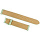 Hadley Roma 14 MM Matte Pastel Green Lizard Leather Strap - 70x70