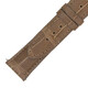 Hadley Roma 18 MM Shiny Natural Alligator Leather Strap - 70x70
