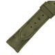Hadley Roma 21 MM Matte Forest Green Ostrich Leather Strap - 70x70