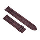 Hadley Roma  Shiny Burgundy Alligator Leather Strap - 70x70