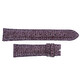 Hadley Roma Shiny Grape Lizard Leather Strap - 70x70