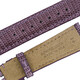 Hadley Roma Shiny Grape Lizard Leather Strap - 70x70
