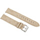 Hadley Roma Winter White Ostrich Leather Strap - 70x70