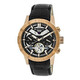 Heritor Hannibal Quartz Black Dial Black Leather Men's Watch HR4106 - 70x70