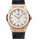 Hublot Classic Fusion Opalin Dial Automatic Black Alligator Rubber Watch 565.PX.2610.LR - 70x70