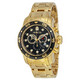 Invicta Pro Diver Chronograph Black Dial Gold-tone Men's Watch 0072 - 70x70