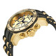 Invicta Pro Diver Chronograph Champagne Dial Black Polyurethane Men's Watch 17885 - 70x70