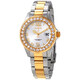 Invicta Pro Diver Lady Silver Sunray Dial Two-tone Ladies Watch 20215 - 70x70