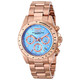 Invicta Speedway Chronograph Blue Dial Rose Gold-plated Ladies Watch 16658 - 70x70