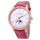 Jaeger LeCoultre Master Ultra Thin Automatic Moon Phase Diamond Ladies Watch Q1242501 - 70x70