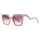 Longchamp Pink Gradient Irregular Ladies Sunglasses LO792S 610 53 - 70x70