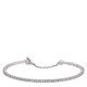 Messika 18k White Gold Skinny Diamond Bracelet, Size S - 70x70