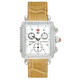 Michele Deco Diamond Camel Alligator Ladies Watch MWW06A000037 - 70x70