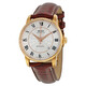 Mido Baroncelli Silver Dial Brown Leather Men's Watch M86002218 - 70x70