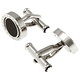 Montblanc Meisterstuck Onyx Inlay Stainless Steel Round Men's Cufflink - 70x70