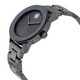 Movado Bold Grey Metallic Grey ion-Plated Steel Swarovski Crystals Ladies Watch 3600103 - 70x70