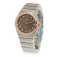 Omega Constellation Manhattan Quartz Diamond Brown Dial Ladies Watch 131.25.28.60.63.001 - 70x70