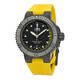 Oris Aquis Depth Guage Black Dial Yellow Rubber Men's Watch 733-7675-4754SET - 70x70