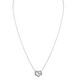 Pandora Infinity Heart Sterling Silver Necklace 392666C01-50 ...