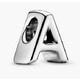 Pandora Letter A Silver Charm - 70x70