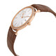 Piaget Altiplano White Dial 18K Rose Gold Diamond Ladies Watch GOA39107 - 70x70