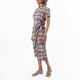 Polo Ralph Lauren Checkered Print Shirt Dress, Size 4 - 70x70
