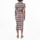 Polo Ralph Lauren Checkered Print Shirt Dress, Size 4 - 70x70